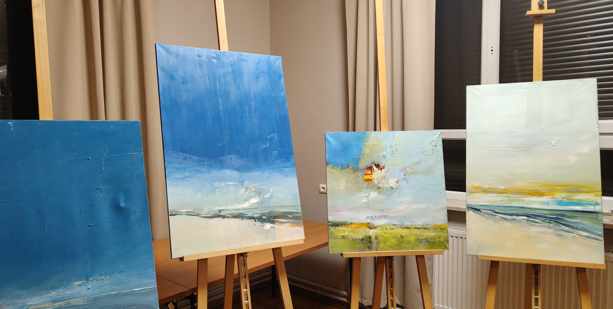 Sztuka z potrzeby serca. Wernisaż wystawy Elżbiety Bernackiej-Hanus