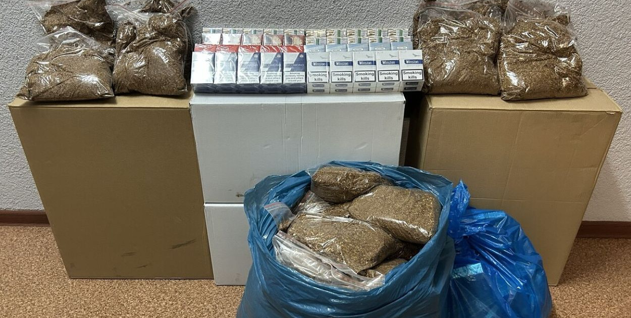Tysiące nielegalnych papierosów przejęte pod Wrześnią