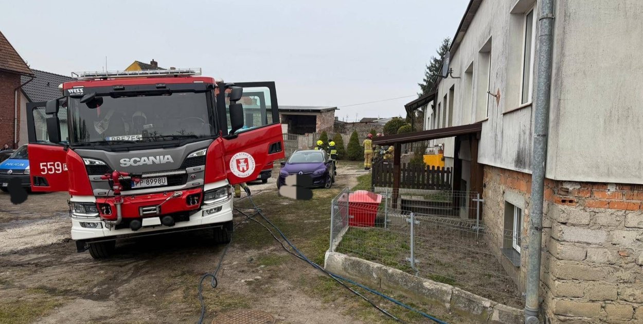 REGION: Tragiczny pożar w domu. Zginęło dwoje małych dzieci