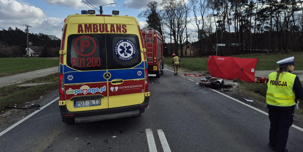 REGION: 17-latek zginął na miejscu. Tragiczny wypadek na krajówce