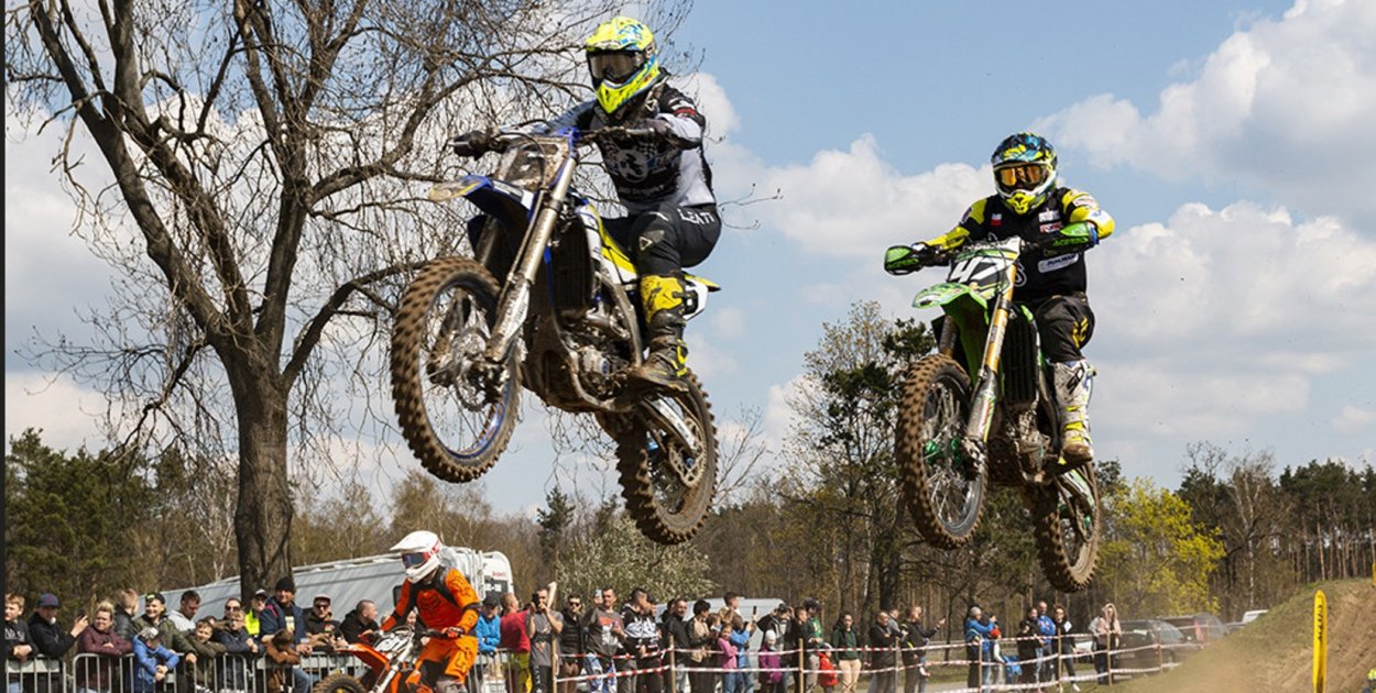 Wypadek na torze motocrossowym w Opatówku